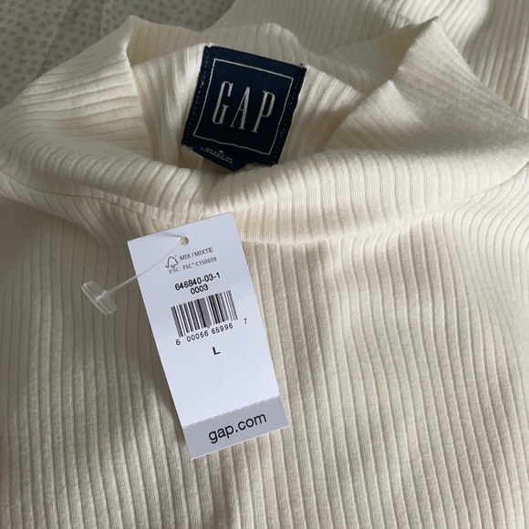 Gap White Turtleneck Bodysuit - Picture 3 of 3